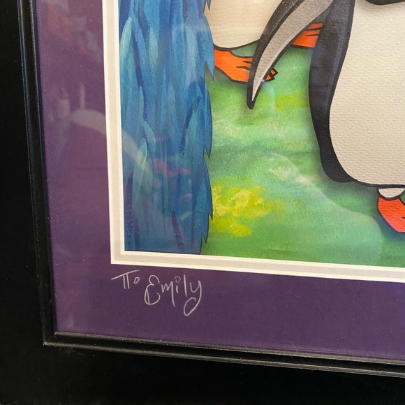 DISNEY’S Mary Poppins Penguins, Signed, framed print - Picture 3 of 6